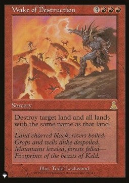 Wake of Destruction⁣ - The List⁣ (Rare)⁣ [99]