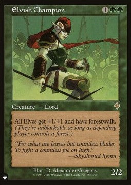 Elvish Champion⁣ - The List⁣ (Rare)⁣ [186]