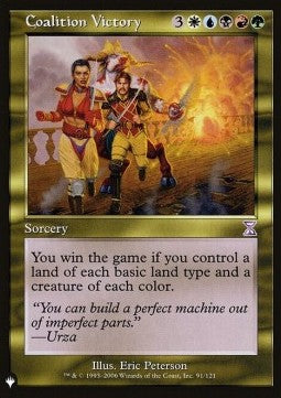 Coalition Victory⁣ - The List⁣ (Time Shifted)⁣ [91]