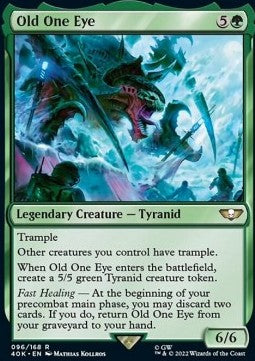 Old One Eye - Universes Beyond: Warhammer 40,000 (Rare) [40K-96]