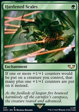 Hardened Scales - Universes Beyond: Warhammer 40,000 (Rare) [40K-215]