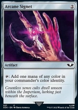 Arcane Signet (V.1) - Universes Beyond: Warhammer 40,000 (Common) [40K-227]