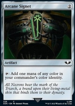 Arcane Signet (V.2) - Universes Beyond: Warhammer 40,000 (Common) [40K-228]
