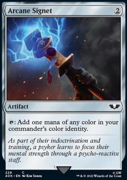 Arcane Signet (V.3) - Universes Beyond: Warhammer 40,000 (Common) [40K-229]