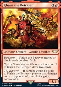 Khârn the Betrayer - Universes Beyond: Warhammer 40,000 (Rare) [40K-79]