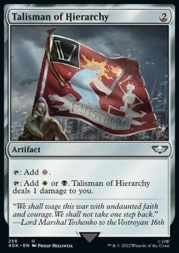 Talisman of Hierarchy - Universes Beyond: Warhammer 40,000 (Uncommon) [40K-256]