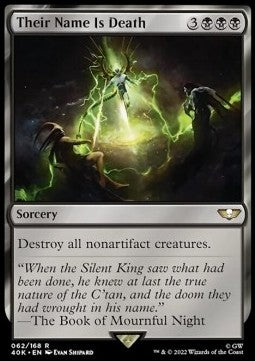 Their Name Is Death - Universes Beyond: Warhammer 40,000 (Rare) [40K-62]