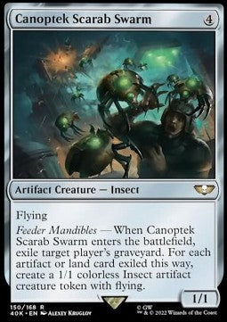 Canoptek Scarab Swarm - Universes Beyond: Warhammer 40,000 (Rare) [40K-150]
