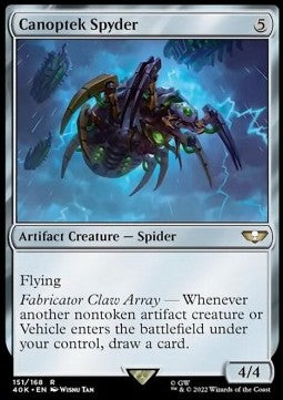 Canoptek Spyder - Universes Beyond: Warhammer 40,000 (Rare) [40K-151]