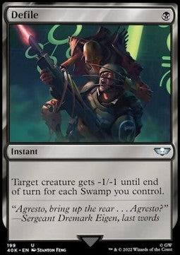 Defile - Universes Beyond: Warhammer 40,000 (Uncommon) [40K-199]