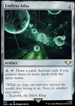 Endless Atlas - Universes Beyond: Warhammer 40,000 (Rare) [40K-237]