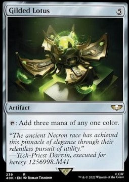 Gilded Lotus - Universes Beyond: Warhammer 40,000 (Rare) [40K-239]