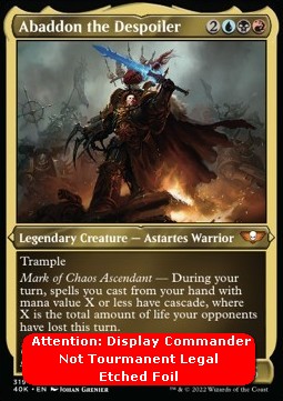 Abaddon the Despoiler (V.4) - Universes Beyond: Warhammer 40,000 (Special) [40K-319]