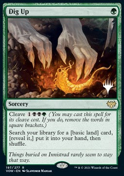 Dig Up (V.2)⁣ - Innistrad: Crimson Vow: Promos⁣ (Rare)⁣ [197]