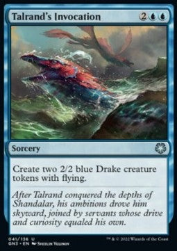 Talrand's Invocation - Game Night: Free For All (Uncommon) [GN3-41]
