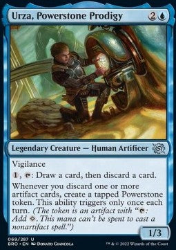 Urza, Powerstone Prodigy - The Brothers' War (Uncommon) [BRO-69]