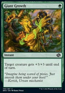 Giant Growth - The Brothers' War (Common) [BRO-183]