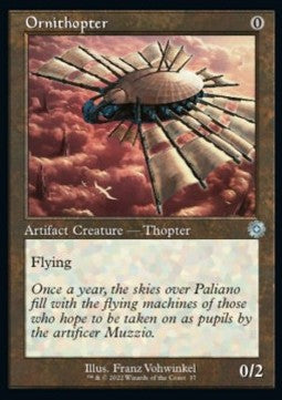 Ornithopter (V.1) - Retro Frame Artifacts (Uncommon) [BRR-37]