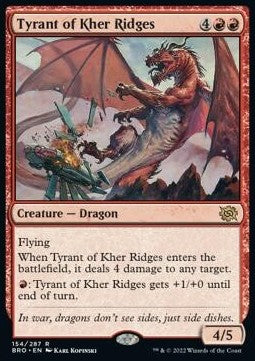 Tyrant of Kher Ridges - The Brothers' War (Rare) [BRO-154]
