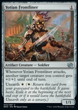 Yotian Frontliner - The Brothers' War (Uncommon) [BRO-42]