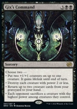 Gix's Command - The Brothers' War (Rare) [BRO-97]