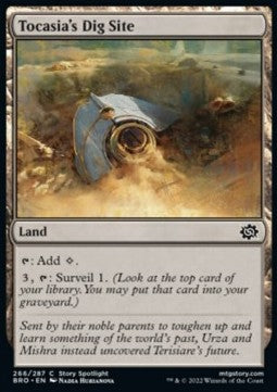 Tocasia's Dig Site - The Brothers' War (Common) [BRO-266]