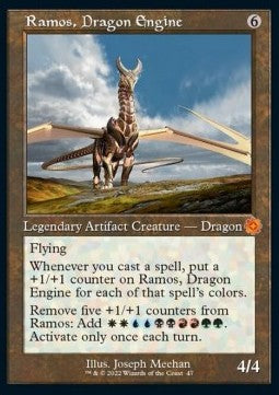 Ramos, Dragon Engine (V.1) - Retro Frame Artifacts (Mythic) [BRR-47]