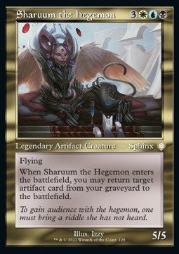 Sharuum the Hegemon - Commander: The Brothers' War (Rare) [BRC-128]