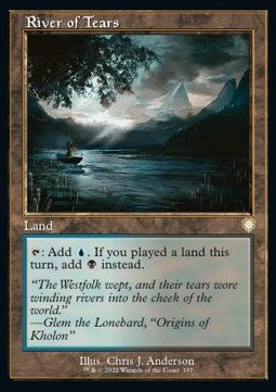 River of Tears - Commander: The Brothers' War (Rare) [BRC-197]