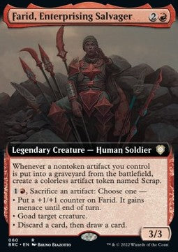 Farid, Enterprising Salvager - Commander: The Brothers' War: Extras (Rare) [XBRC-60]