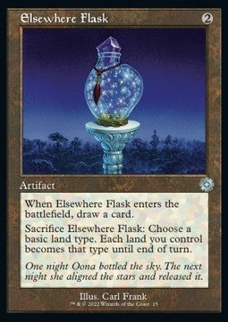 Elsewhere Flask (V.1) - Retro Frame Artifacts (Uncommon) [BRR-15]