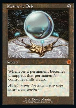 Mesmeric Orb (V.1) - Retro Frame Artifacts (Mythic) [BRR-31]