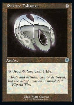 Pristine Talisman (V.1) - Retro Frame Artifacts (Uncommon) [BRR-43]