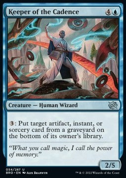 Keeper of the Cadence - The Brothers' War (Uncommon) [BRO-54]