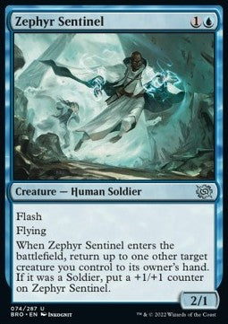 Zephyr Sentinel - The Brothers' War (Uncommon) [BRO-74]