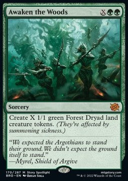 Awaken the Woods - The Brothers' War (Mythic) [BRO-170]