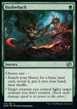 Bushwhack - The Brothers' War (Uncommon) [BRO-174]