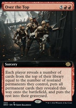 Over the Top - The Brothers' War: Extras (Rare) [XBRO-340]