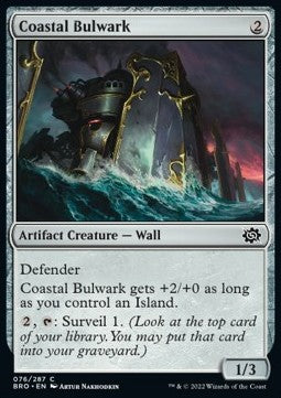 Coastal Bulwark - The Brothers' War (Common) [BRO-76]