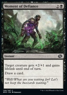Moment of Defiance - The Brothers' War (Common) [BRO-108]