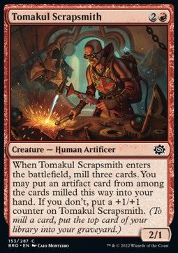 Tomakul Scrapsmith - The Brothers' War (Common) [BRO-153]