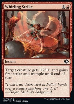 Whirling Strike - The Brothers' War (Common) [BRO-157]