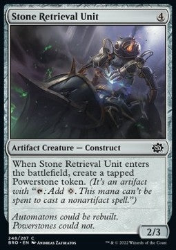 Stone Retrieval Unit - The Brothers' War (Common) [BRO-248]