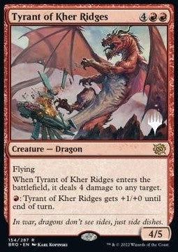 Tyrant of Kher Ridges (V.2)⁣ - The Brothers' War: Promos⁣ (Rare)⁣ [154]