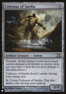 Colossus of Sardia⁣ - The List⁣ (Rare)⁣ [317]
