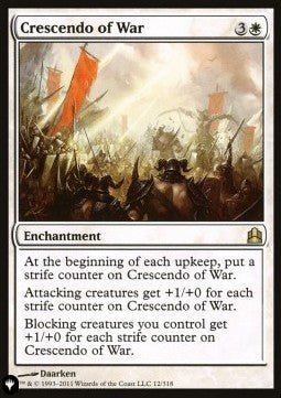 Crescendo of War⁣ - The List⁣ (Rare)⁣ [12]