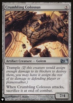 Crumbling Colossus⁣ - The List⁣ (Uncommon)⁣ [204]