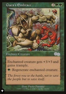 Gaea's Embrace⁣ - The List⁣ (Uncommon)⁣ [255]