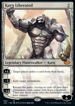 Karn Liberated⁣ - Jumpstart 2022⁣ (Mythic)⁣ [97]