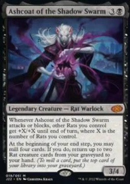 Ashcoat of the Shadow Swarm⁣ - Jumpstart 2022⁣ (Mythic)⁣ [19]